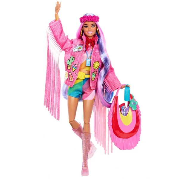 Mattel Barbie Extra Fly - Barbie-Puppe Im Wüstenlook 4 Mattel Barbie Extra Fly - Barbie-Puppe Im Wüstenlook – Bild 2