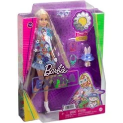 Mattel Barbie Extra Puppe Flower Power -Spielzeug Rabatte Mattel Barbie Extra Puppe Flower Power@@1806317 6