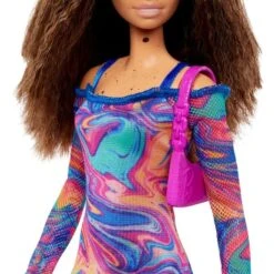 Mattel Barbie Fashionistas-Puppe Mit Gekrepptem Haar Und Sommersprossen -Spielzeug Rabatte Mattel Barbie Fashionistas Puppe mit gekrepptem Haar und Sommersprossen@@1919147 3