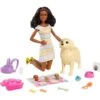 Mattel Barbie Puppe (brünett) Mit Hund Und Welpen -Spielzeug Rabatte Mattel Barbie Puppe br nett mit Hund und Welpen@@1806321