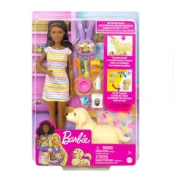 Mattel Barbie Puppe (brünett) Mit Hund Und Welpen -Spielzeug Rabatte Mattel Barbie Puppe br nett mit Hund und Welpen@@1806321 6