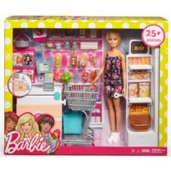 Mattel Barbie Supermarkt Und Puppe -Spielzeug Rabatte Mattel Barbie Supermarkt und Puppe@@1ssmubc2 7