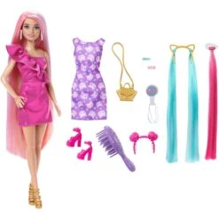 Spielzeug Rabatte 15 Mattel Barbie Totally Hair Puppe Mit Katzenoutfit
