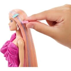 Spielzeug Rabatte -Spielzeug Rabatte Mattel Barbie Totally Hair Puppe mit Katzenoutfit@@1919150 1