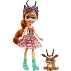 Mattel Enchantimals Gabriela Gazelle, Puppe