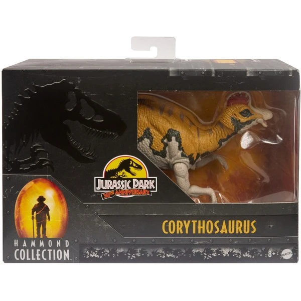 Mattel Jurassic World Hammond Collection Mid-Sized Corythosaurus, Spielfigur – Bild 6