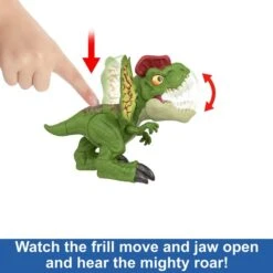 Mattel Jurassic World NEW Interactive Dilophosaurus, Spielfigur -Spielzeug Rabatte Mattel Jurassic World NEW Interactive Dilophosaurus Spielfigur@@1919485 6