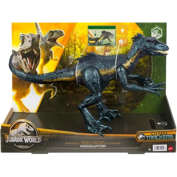 Mattel Jurassic World Track 'N Attack Indoraptor, Spielfigur 4 Mattel Jurassic World Track 'N Attack Indoraptor, Spielfigur – Bild 2