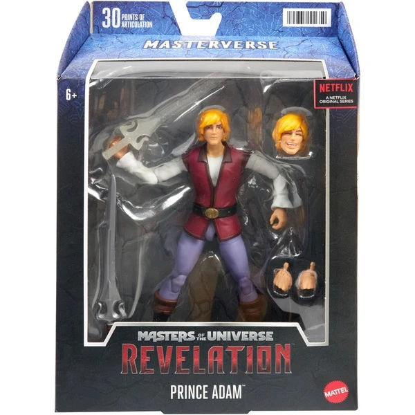 Mattel Masters Of The Universe Masterverse Prince Adam, Spielfigur 8 Mattel Masters Of The Universe Masterverse Prince Adam, Spielfigur – Bild 6