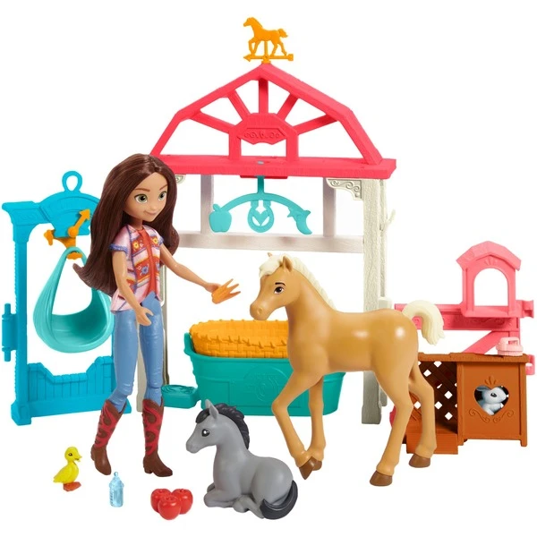 Mattel Spirit Luckys Tierbaby-Pflegestation Mit Pony & Fohlen, Puppe 3 Mattel Spirit Luckys Tierbaby-Pflegestation Mit Pony & Fohlen, Puppe