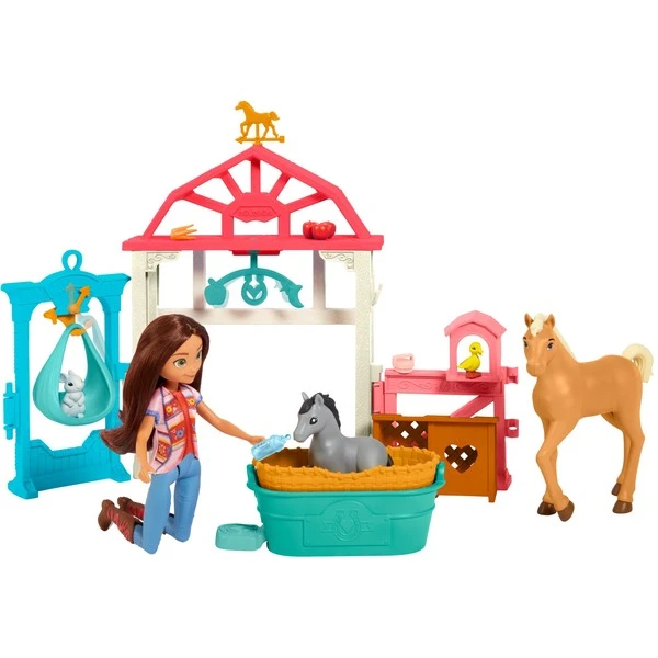 Mattel Spirit Luckys Tierbaby-Pflegestation Mit Pony & Fohlen, Puppe 4 Mattel Spirit Luckys Tierbaby-Pflegestation Mit Pony & Fohlen, Puppe – Bild 2