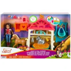 Mattel Spirit Luckys Tierbaby-Pflegestation Mit Pony & Fohlen, Puppe 19 Mattel Spirit Luckys Tierbaby-Pflegestation Mit Pony & Fohlen, Puppe -Spielzeug Rabatte Mattel Spirit Luckys Tierbaby Pflegestation mit Pony Fohlen Puppe@@1807754 7