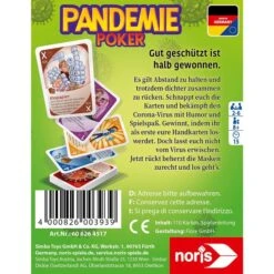 Noris Pandemiepoker, Kartenspiel 7 Noris Pandemiepoker, Kartenspiel -Spielzeug Rabatte Noris Pandemiepoker Kartenspiel@@1719905 1