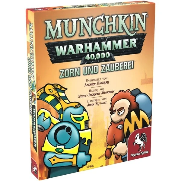 Pegasus Munchkin Warhammer 40.000: Zorn Und Zauberei, Kartenspiel 3 Pegasus Munchkin Warhammer 40.000: Zorn Und Zauberei, Kartenspiel