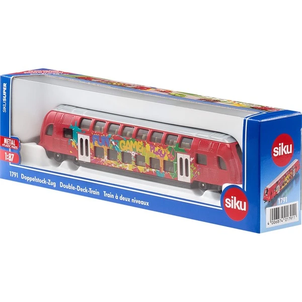 SIKU SUPER Doppelstock-Zug, Modellfahrzeug 5 SIKU SUPER Doppelstock-Zug, Modellfahrzeug – Bild 3