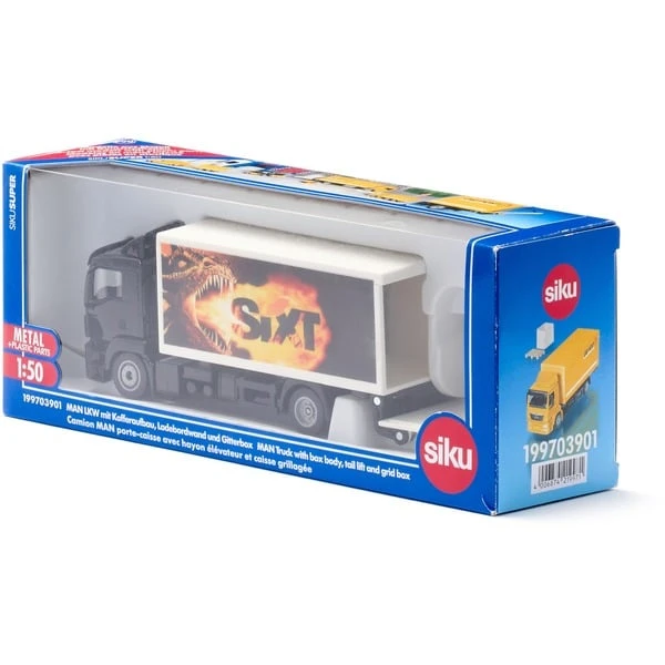 SIKU SUPER MAN LKW Mit Kofferaufbau, Modellfahrzeug 9 SIKU SUPER MAN LKW Mit Kofferaufbau, Modellfahrzeug – Bild 7