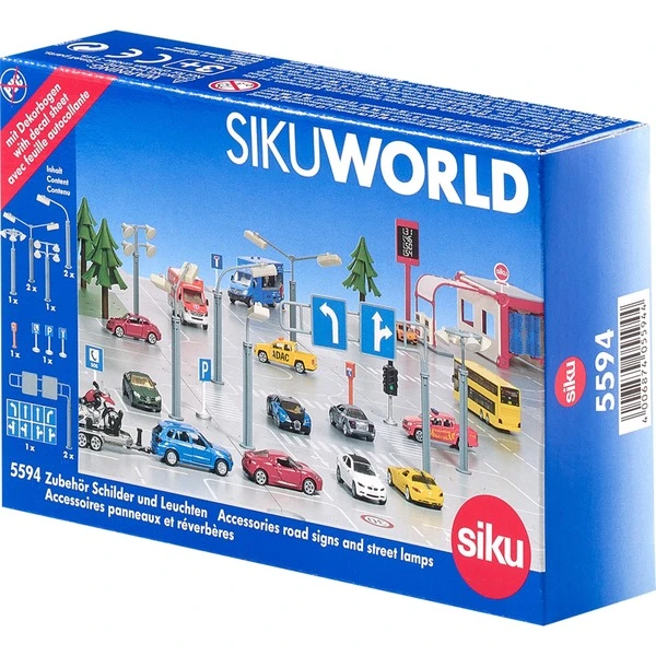 SIKU WORLD Schilder Und Leuchten, Kulisse 4 SIKU WORLD Schilder Und Leuchten, Kulisse – Bild 2