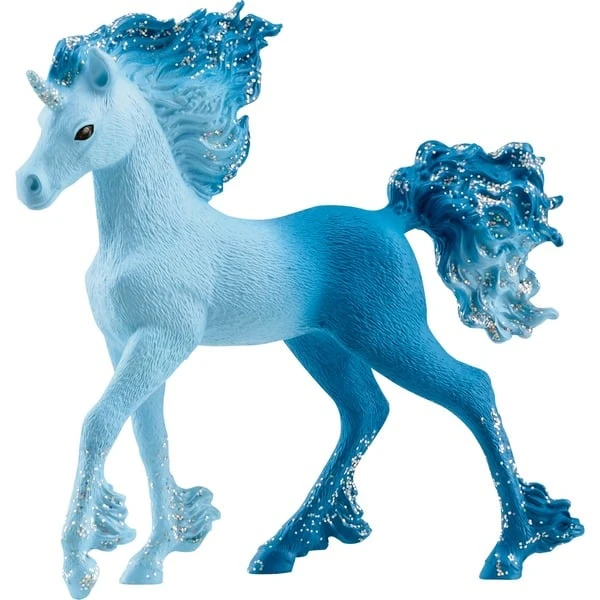 Schleich Bayala Elementa Wasserflammeneinhorn Fohlen, Spielfigur 3 Schleich Bayala Elementa Wasserflammeneinhorn Fohlen, Spielfigur