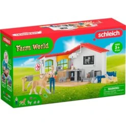 Schleich Farm World Tierarzt-Praxis Mit Haustieren, Spielfigur -Spielzeug Rabatte Schleich Farm World Tierarzt Praxis mit Haustieren Spielfigur@@1832663 10
