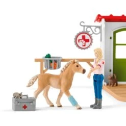 Schleich Farm World Tierarzt-Praxis Mit Haustieren, Spielfigur -Spielzeug Rabatte Schleich Farm World Tierarzt Praxis mit Haustieren Spielfigur@@1832663 2