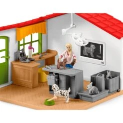 Schleich Farm World Tierarzt-Praxis Mit Haustieren, Spielfigur -Spielzeug Rabatte Schleich Farm World Tierarzt Praxis mit Haustieren Spielfigur@@1832663 5