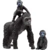 Schleich Wild Life Flachland Gorilla Familie, Spielfigur -Spielzeug Rabatte Schleich Wild Life Flachland Gorilla Familie Spielfigur@@1866382