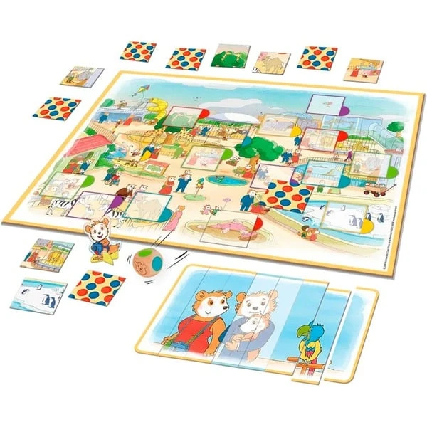 Schmidt Spiele Bobo Siebenschläfer: Bobo Im Zoo - Die Spannende Tiersuche, Brettspiel – Bild 2