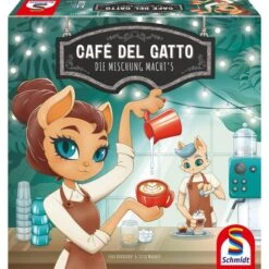 Schmidt Spiele Café Del Gatto, Brettspiel