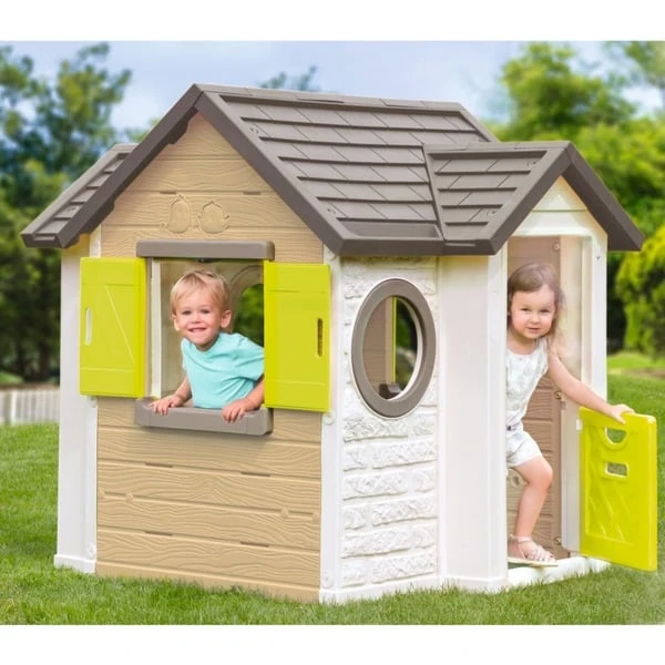 Smoby Mein Neues Haus, Gartenspielgerät 4 Smoby Mein Neues Haus, Gartenspielgerät – Bild 2