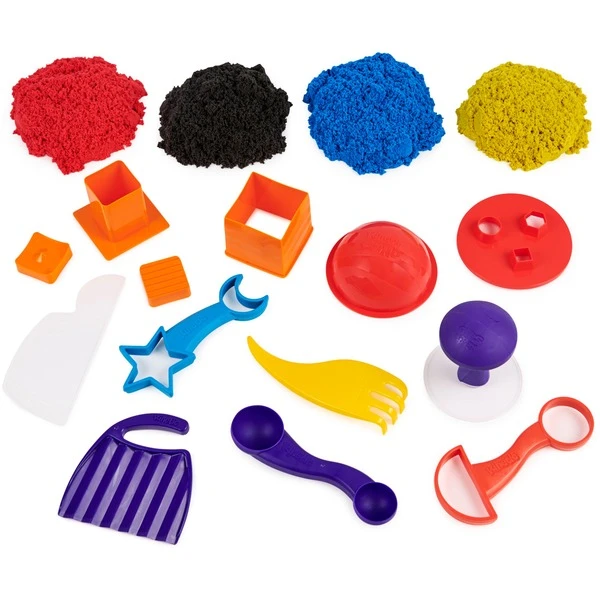 Spin Master Kinetic Sand Sandisfactory Set, Spielsand 4 Spin Master Kinetic Sand Sandisfactory Set, Spielsand – Bild 2