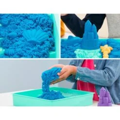 Spin Master Kinetic Sand - Sandbox Set Blau, Spielsand -Spielzeug Rabatte Spin Master Kinetic Sand Sandbox Set blau Spielsand@@100007969 3
