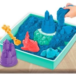 Spin Master Kinetic Sand - Sandbox Set Blau, Spielsand -Spielzeug Rabatte Spin Master Kinetic Sand Sandbox Set blau Spielsand@@100007969 7