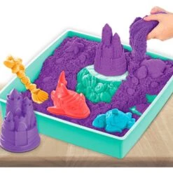 Spin Master Kinetic Sand - Sandbox Set Lila, Spielsand -Spielzeug Rabatte Spin Master Kinetic Sand Sandbox Set lila Spielsand@@100007966 7