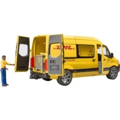 Bruder MB Sprinter DHL Mit Fahrer, Modellfahrzeug 13 Bruder MB Sprinter DHL Mit Fahrer, Modellfahrzeug -Spielzeug Rabatte bruder MB Sprinter DHL mit Fahrer Modellfahrzeug@@1735367 4