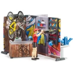 Bruder Bworld Fahrradshop Und Werkstatt, Spielfigur -Spielzeug Rabatte bruder bworld Fahrradshop und Werkstatt Spielfigur@@1735632 3