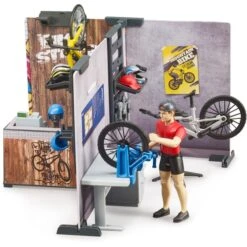 Bruder Bworld Fahrradshop Und Werkstatt, Spielfigur -Spielzeug Rabatte bruder bworld Fahrradshop und Werkstatt Spielfigur@@1735632 4