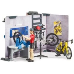 Bruder Bworld Fahrradshop Und Werkstatt, Spielfigur -Spielzeug Rabatte bruder bworld Fahrradshop und Werkstatt Spielfigur@@1735632 6