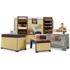 Bruder Bworld UPS Paketshop, Spielfigur -Spielzeug Rabatte bruder bworld UPS Paketshop Spielfigur@@1735628 4